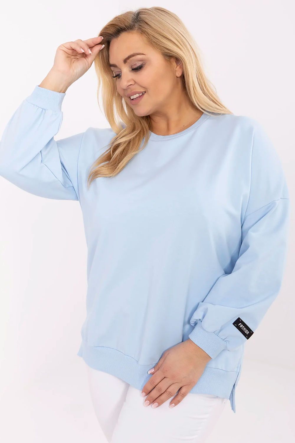 Plus size sweatshirt model 211735 Relevance